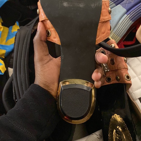 Vintage leather flats - Picture 5 of 5